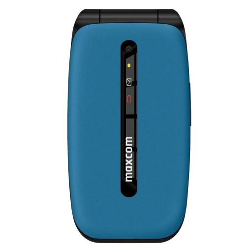 Maxcom MM828 4G Dual sim-es mobiltelefon kártyafüggetlen, vészhívóval, nagy gombokkal, kék (magyar nyelvű menüvel)