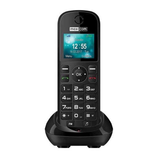 Maxcom MM35D SE mobiltelefon asztali töltővel, kártyafüggetlen, Type-C csatlakozóval (magyar nyelvű menüvel)