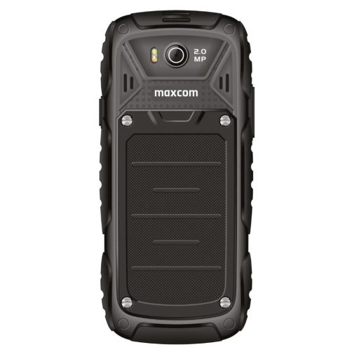 Maxcom MM920L mobiltelefon, kártyafüggetlen-, ütés-, por-, víz (IP67)- és sár ellen fekete (magyar nyelvű menüvel)
