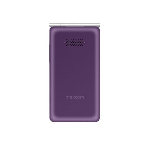 Maxcom MM835 kártyafüggetlen mobiltelefon, Dual Sim, extra nagy gombokkal, vészhívóval lila (magyar nyelvű menüvel)