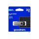 Goodram 32GB USB 2.0 fekete pendrive Artisjus matricával -  UTS2-0320K0R11