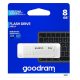 Goodram 8GB USB 2.0 fehér pendrive Artisjus matricával - UME2-0080W0R11