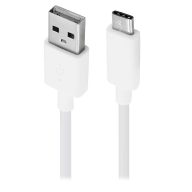   Huawei AP51 fehér gyári USB 2.0 USB - Type-C gyorstöltő adatkábel HL1121 1m 3A