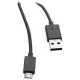 LG gyári USB - MicroUSB fekete adatkábel 1,2m EAD62329304