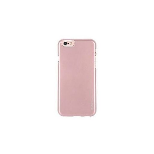 Mercury iJelly Sony Xperia X Compact fémhatású matt szilikon hátlapvédő rozéarany