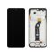 Xiaomi Redmi 13C / Poco C65 fekete gyári LCD kijelző érintővel és kerettel (560002C3UA00)