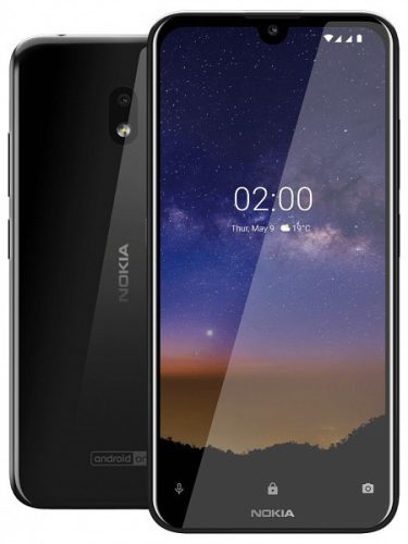 Nokia 2.2 Dual SIM kártyafüggetlen érintős mobiltelefon, fekete (Android)