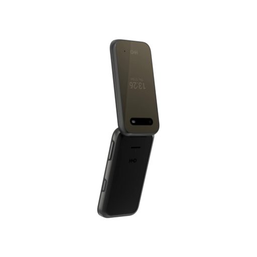HMD (Nokia) 2660 4G Flip Mobiltelefon, Kártyafüggetlen, Dual Sim, fekete