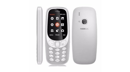 Nokia 3310 (2017) Mobiltelefon, Kártyafüggetlen, Szürke