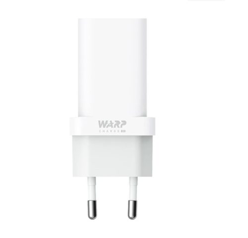 Oneplus Warp WC030B31HK fehér gyári hálózati gyors töltőfej (SuperCharge) 6,5A 30W