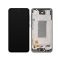 Samsung A366 Galaxy A36 5G fekete gyári LCD kijelző érintővel és kerettel (GH82-36841A)