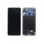 Samsung A205 Galaxy A20 fekete LCD kijelző érintővel és kerettel