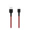 Xiaomi Mi Braided (SJV4110GL) piros gyári szövetbevonatos USB - Type-C gyorstöltő adatkábel 1m 3A