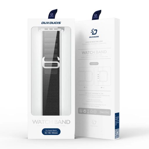 DUX DUCIS Apple Watch 42mm/ 44mm/ 45mm/ 49mm GS nejlon óraszíj indigó