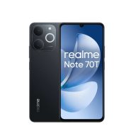   Realme Note 70T 4/64GB kártyafüggetlen Dual SIM érintős mobiltelefon, fekete, 6.74 inch