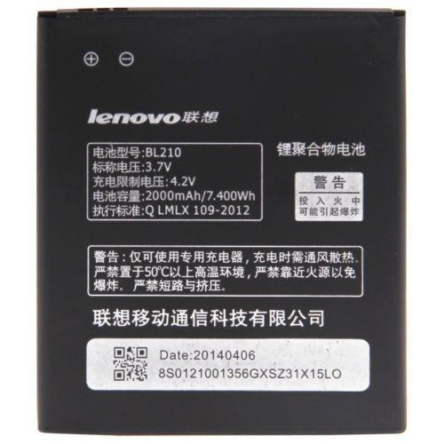 Lenovo BL-210 gyári akkumulátor Li-Ion 2000mAh (A656, A658T)