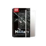   Editor Military Edge Glue Samsung N970 Galaxy Note 10 3D hajlított előlapi üvegfólia fekete