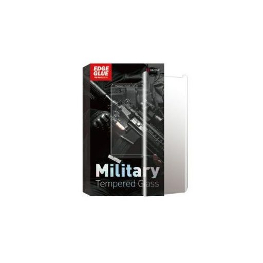 Editor Military Edge Glue Samsung N970 Galaxy Note 10 3D hajlított előlapi üvegfólia fekete