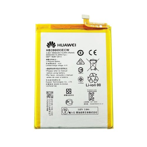 Huawei HB396693ECW (Ascend Mate 8) gyári akkumulátor Li-Polymer 3900mAh