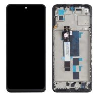   Xiaomi Redmi Note 10 Pro 5G fekete LCD kijelző érintővel és kerettel