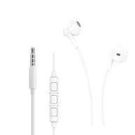   Utángyártott  fehér 3,5mm sztereo headset lejátszásvezérlő gombokkal