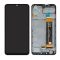 Samsung A236 Galaxy A23 5G fekete LCD kijelző érintővel és kerettel