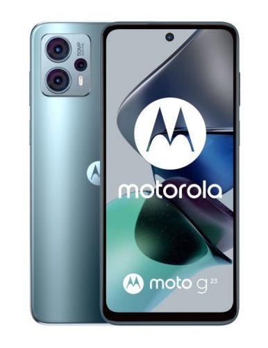 Motorola Moto G23 8/128 GB Dual SIM kártyafüggetlen érintős mobiltelefon, kék (Steel Blue)