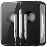   Dobozos utángyártott  fehér-arany 3,5mm sztereo headset hangerőszabályzó gombokkal