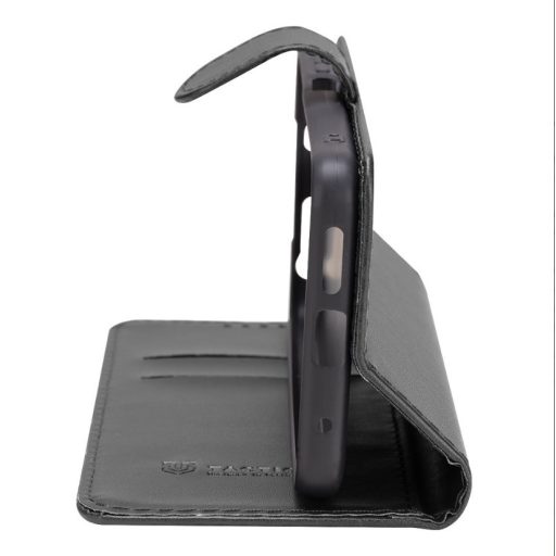 Tactical Field Notes T-Mobile T Phone Pro 5G oldalra nyíló mágneses könyv tok szilikon belsővel fekete