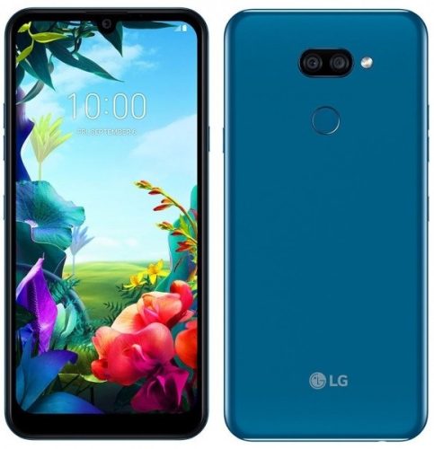 LG K40S 2GB/32GB LM-X430EMW Dual SIM kártyafüggetlen érintős mobiltelefon, kék (Android)