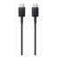 Samsung EP-DN975BBE fekete gyorstöltő gyári Type-C - Type-C adatkábel 1m