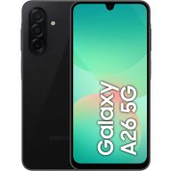   Samsung A226B Galaxy A26 5G 6/128GB Dual SIM kártyafüggetlen érintős mobiltelefon, fekete, 6.7 inch