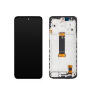  Xiaomi Redmi 12 fekete gyári LCD kijelző érintővel és kerettel