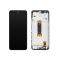 Xiaomi Redmi 12 fekete gyári LCD kijelző érintővel és kerettel
