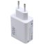 Xiaomi MDY-15-EK gyári hálózati fehér gyors (Turbo) töltőfej 6.1A 90W
