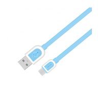   Astrum UD360 1M USB - micro USB bliszteres slim adatkábel kék