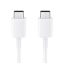 Samsung EP-DA705BWEGWW fehér gyári Type-C - Type-C adatkábel 1.0m