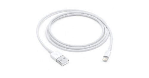 Apple A1480 USB - Lightning (8Pin) gyári adatkábel 1 méter (MD818ZM/A)