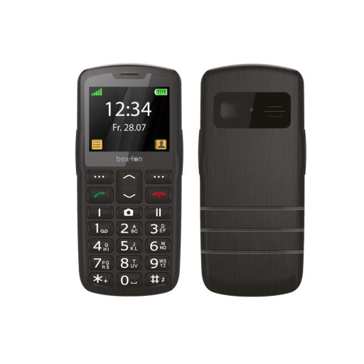 Beafon SL260 kártyafüggetlen mobiltelefon SOS gombbal, dokkolóval fekete