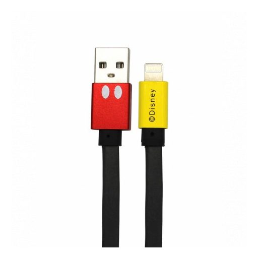 USB kábel Disney - Mickey Apple USB - Lightning (8Pin) 1 méter piros