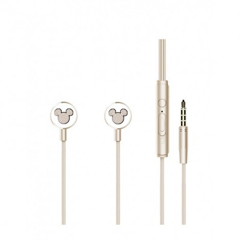 Disney sztereo headset - Mickey 3,5mm jack arany