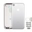 Apple iPhone 7 (4.7) ezüst akkufedél / ház