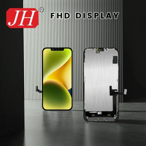 JH Apple iPhone 15 Plus (6.7) fekete LCD kijelző érintővel (FHD, removable IC)