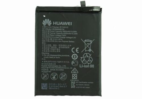 Huawei HB436486ECW gyári akkumulátor Li-Ion Polymer 3900mAh (Mate 10, Mate 20, P20 Pro)