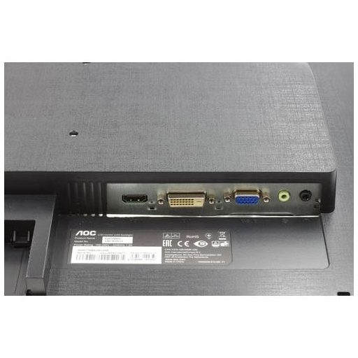 AOC E2470SWH használt monitor fekete LED 24" Talp nélkül