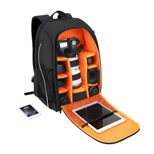 Puluz vízálló fotós hátizsák (fekete) PU5011B