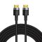 Baseus Cafule HDMI 2.0 kábel, 4K, 3D, 5 m (fekete-szürke)