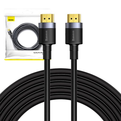 Baseus Cafule HDMI 2.0 kábel, 4K, 3D, 5 m (fekete-szürke)