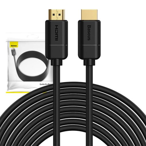 Baseus HDMI 2.0 kábel, 4K 30Hz, 3D, HDR, 18Gbps, 8m (fekete)