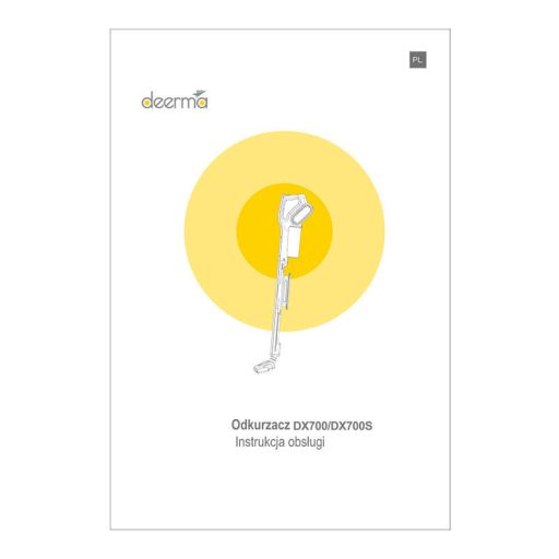 Deerma DX700s rúdporszívó (szürke)